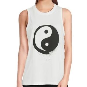 NWT Spiritual Gangster size S Yin Yang Muscle Tee Tank